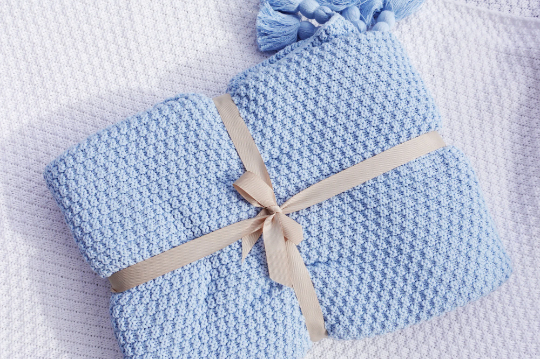 Knitted Throw Blanket