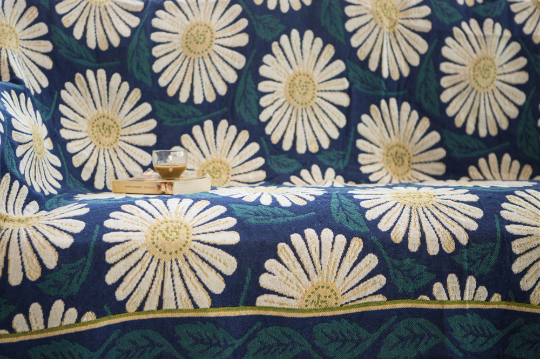 Large Nordic Cotton Woven Throw Blanket