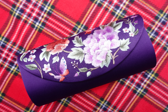 Silk Embroidered Clutch Bag Women's Evening Bag For Wedding Clutch Bag Pouch Bag For Women