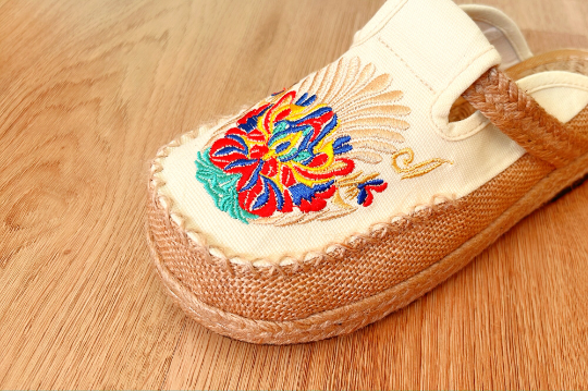 Handmade Embroidered Slippers